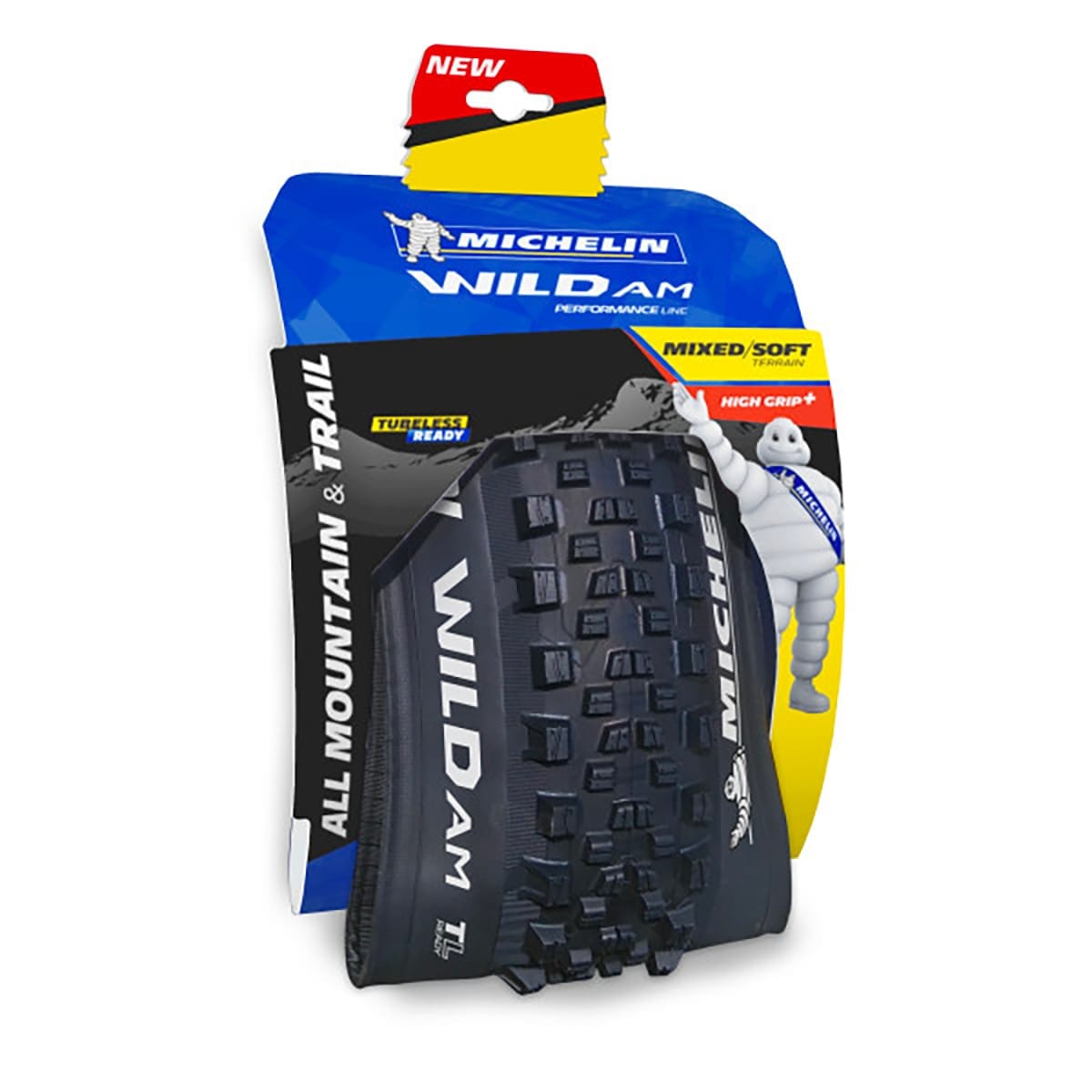 Pneu MICHELIN WILD AM Performance Line 27.5X2.60 Tubeless Ready Souple