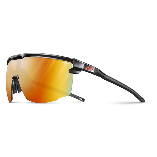 JULBO ULTIMATE -lasit musta/punainen Reactiv Light Amplifer Photochromic -valokromaattiset lasit