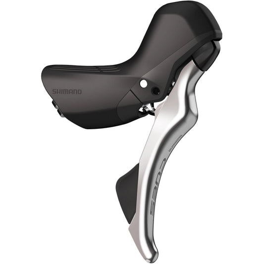 Oikea 10/11V SHIMANO CUES ST-U6030 -vaihdevipu - Polish Silver -erikoisversio