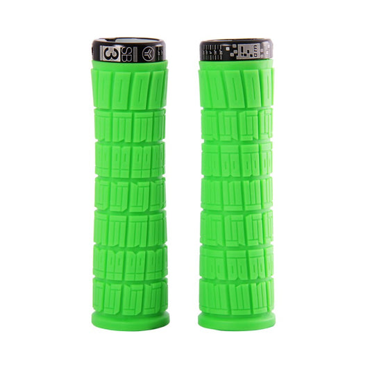 SB3 FLOWY AM Lock-On Grips 130 mm Fluo Vihreä