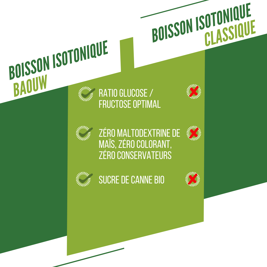 BAOUW ISOTONIC Energiajuoma (585g) Sitruuna-Herukkaa
