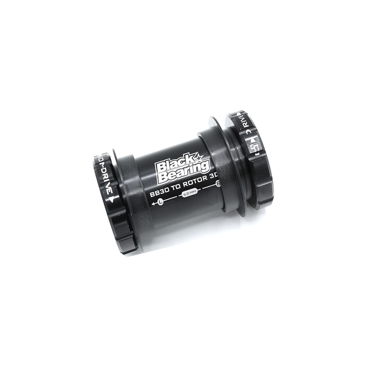 BLACK BEARING BB30 68/73 DUB teräs kampiakseli