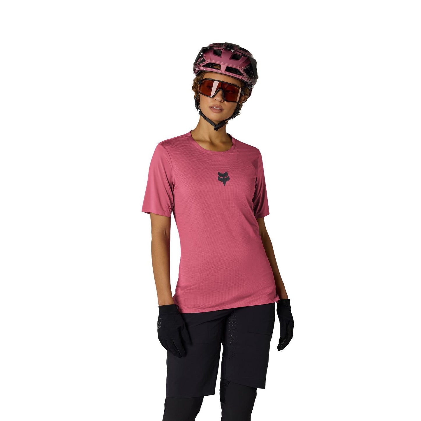 FOX FLEXAIR Naisten lyhythihainen Jersey Berry