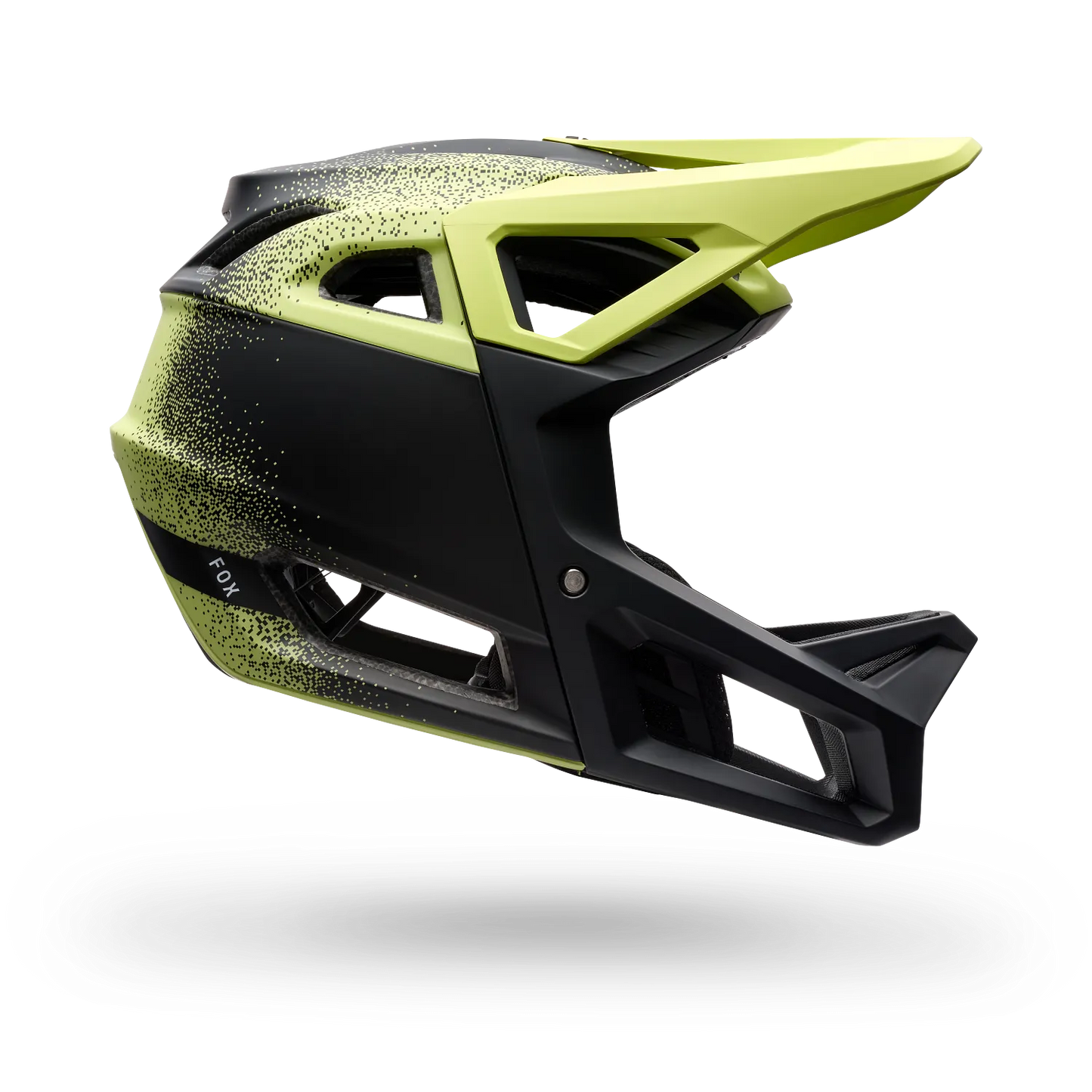 FOX PROFRAME RS AURA MTB-kypärä Limetinvihreä
