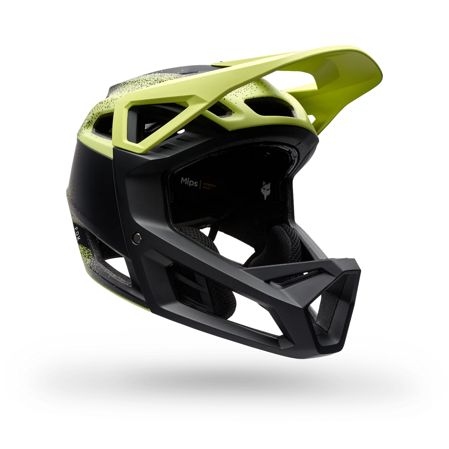 FOX PROFRAME RS AURA MTB-kypärä Limetinvihreä