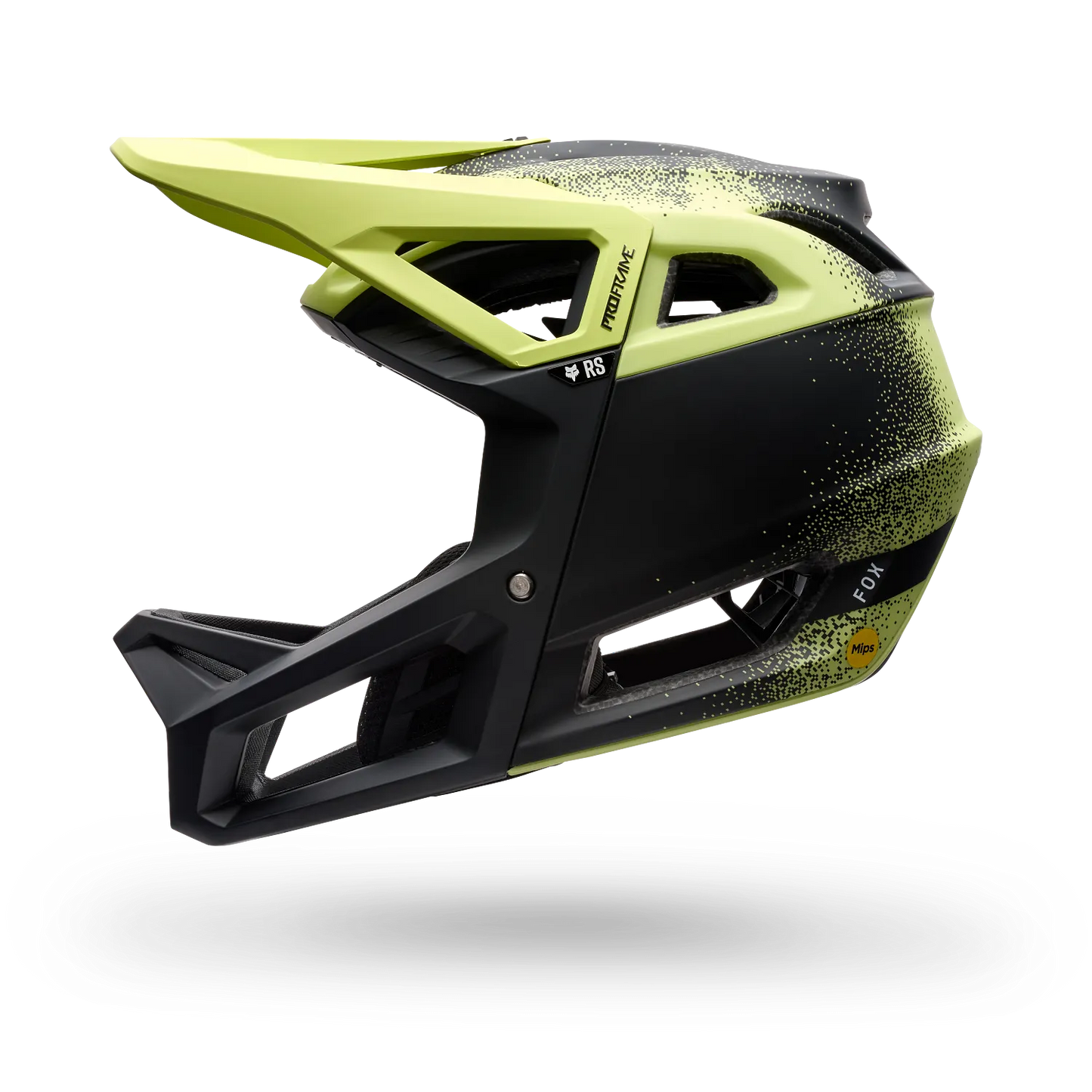 FOX PROFRAME RS AURA MTB-kypärä Limetinvihreä