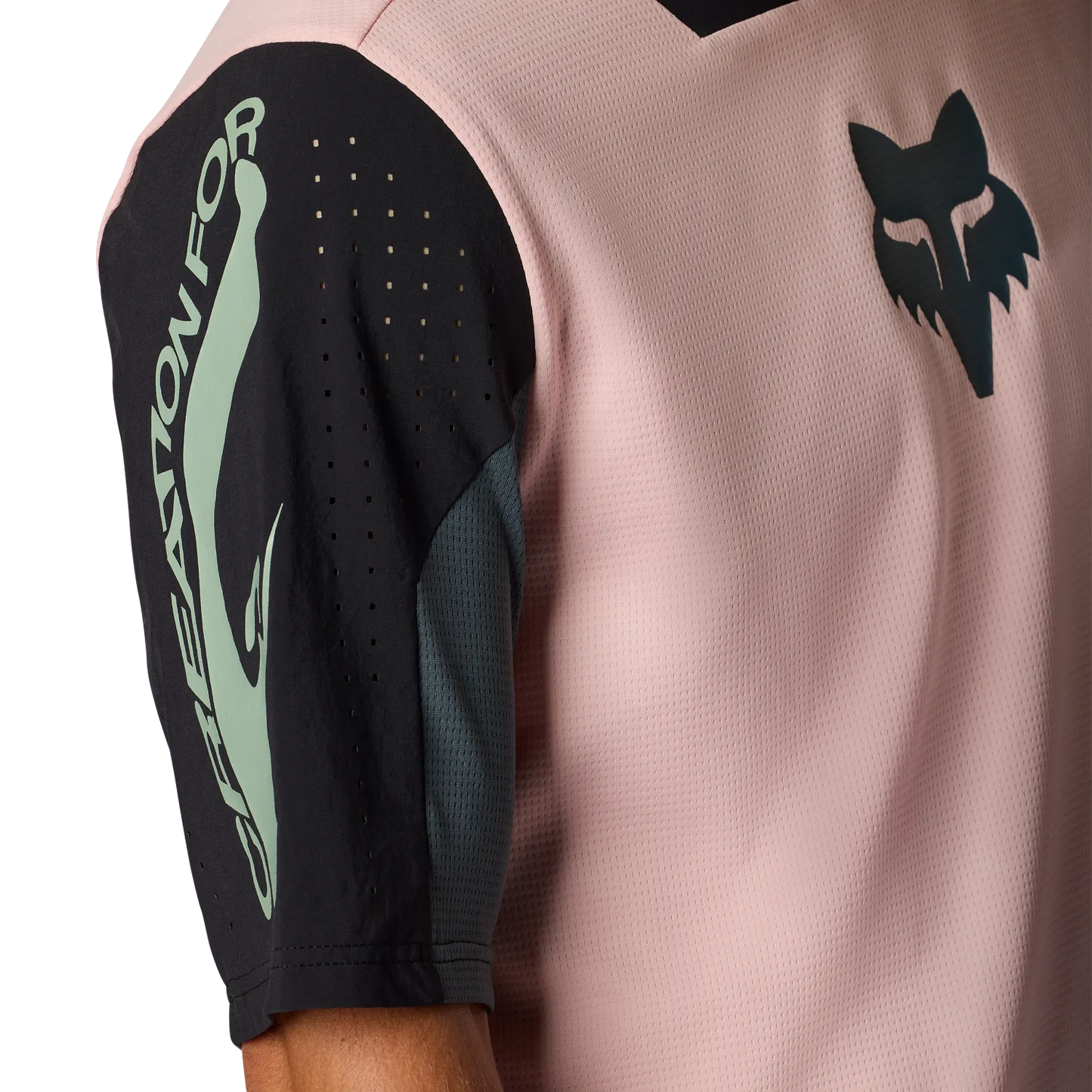 FOX DEFEND CREATION Lyhythihainen Blush Pink Jersey Jersey