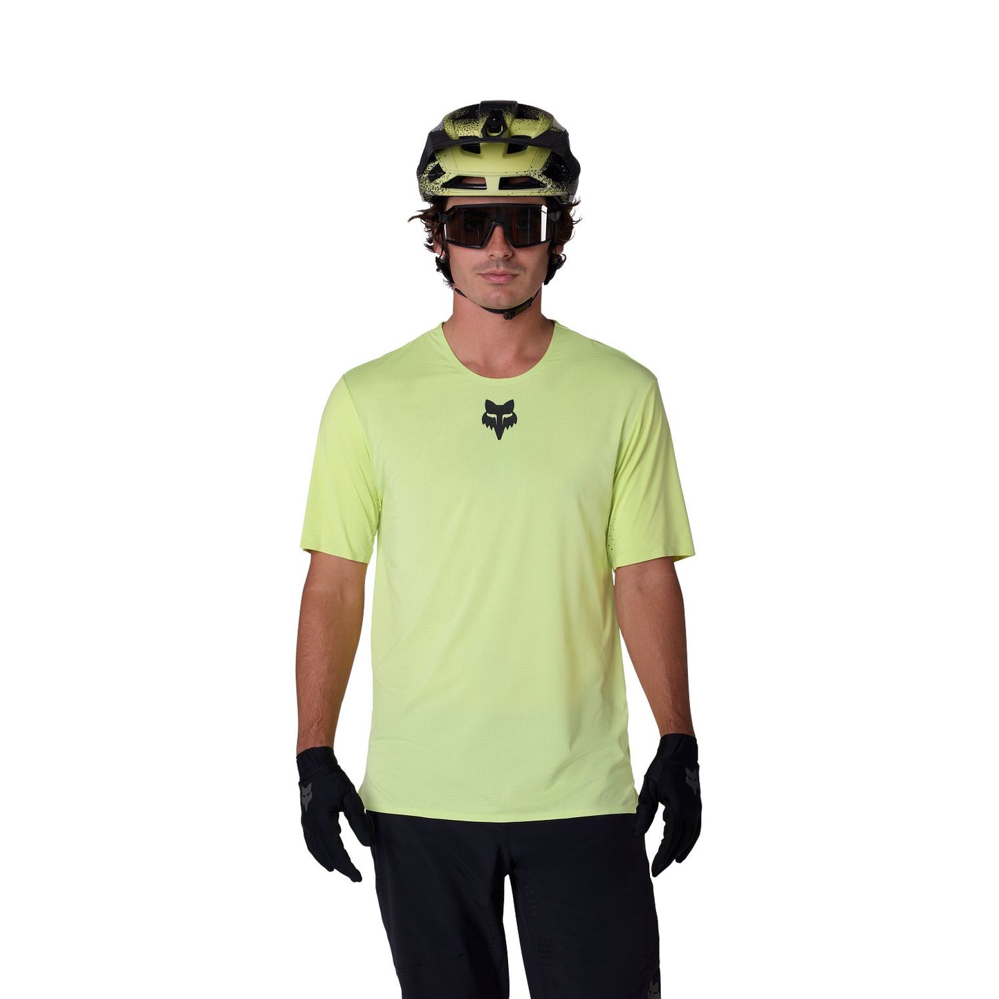 FOX FLEXAIR Lyhythihainen Jersey Lime