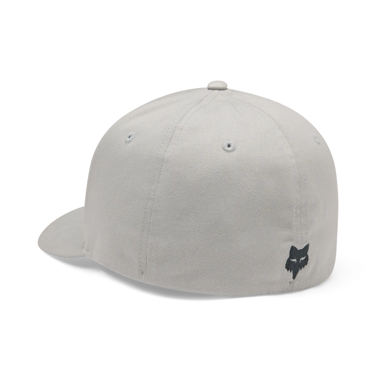 FOX BADGE FLEXFIT vaaleanharmaa lippis