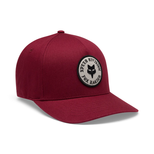 FOX BADGE FLEXFIT-lippis Bordeaux Cabernet