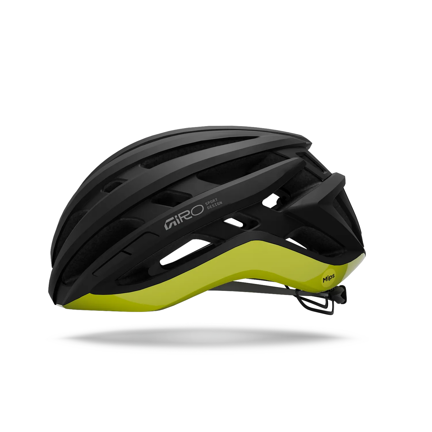 GIRO AGILIS MIPS Road kypärä Musta/Keltainen Hi Viz
