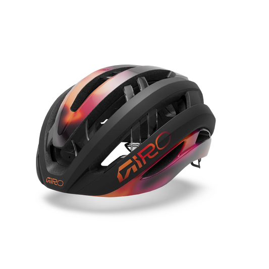 GIRO ARIES MIPS SPHERICAL -maantiekypärä musta/oranssi