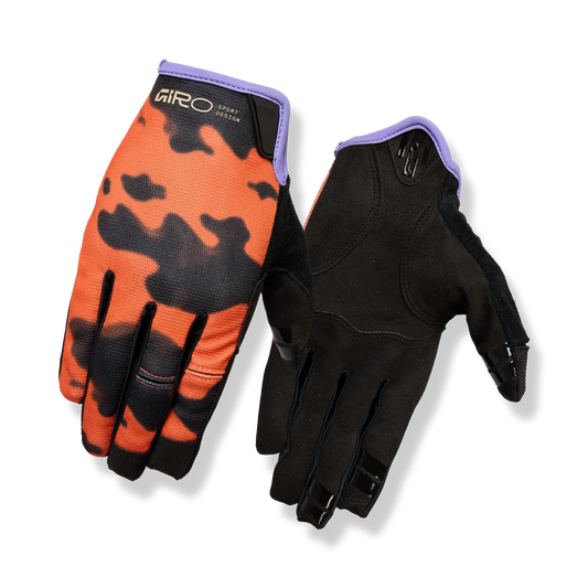 GIRO DND Camo oranssit käsineet