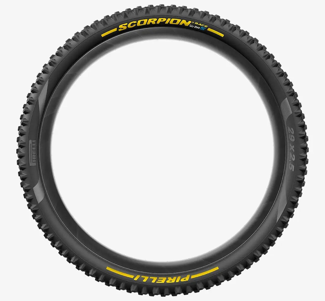 PIRELLI SCORPION RACE DH S 29x2.5 Tubeless Ready Soft Musta/Keltainen 3907600 rengas