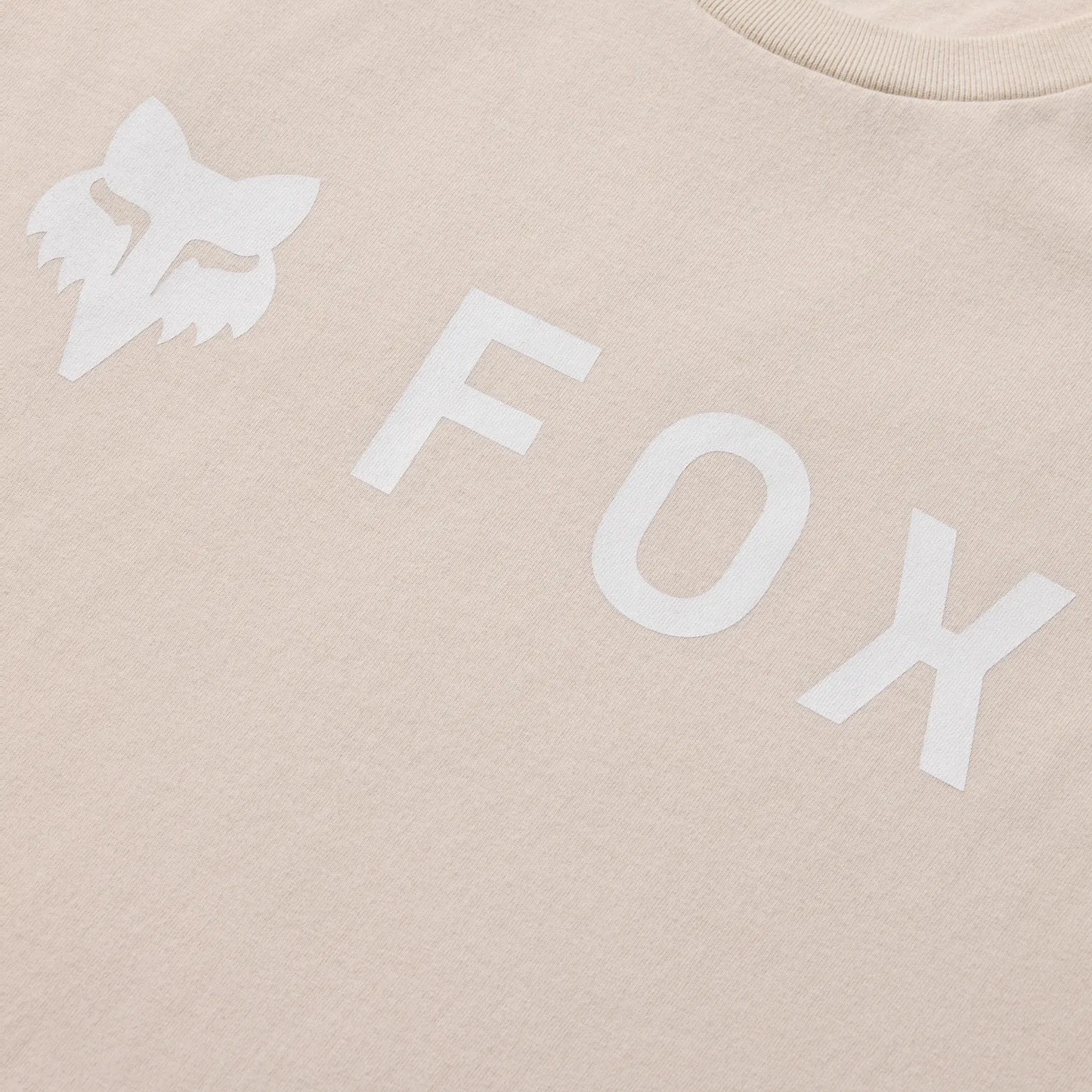 FOX ABSOLUTE 195 ORIGINAL T-paita Lyhythihainen Beige Chalk