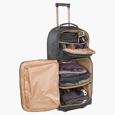 EVOC WORLD TRAVELLER 125 L matkalaukku musta