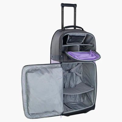 EVOC WORLD TRAVELLER 125 L matkalaukku musta/violetti