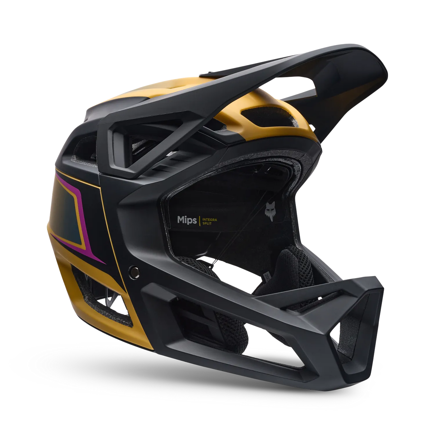 FOX PROFRAME RS HEATSTACK MTB-kypärä Keltainen