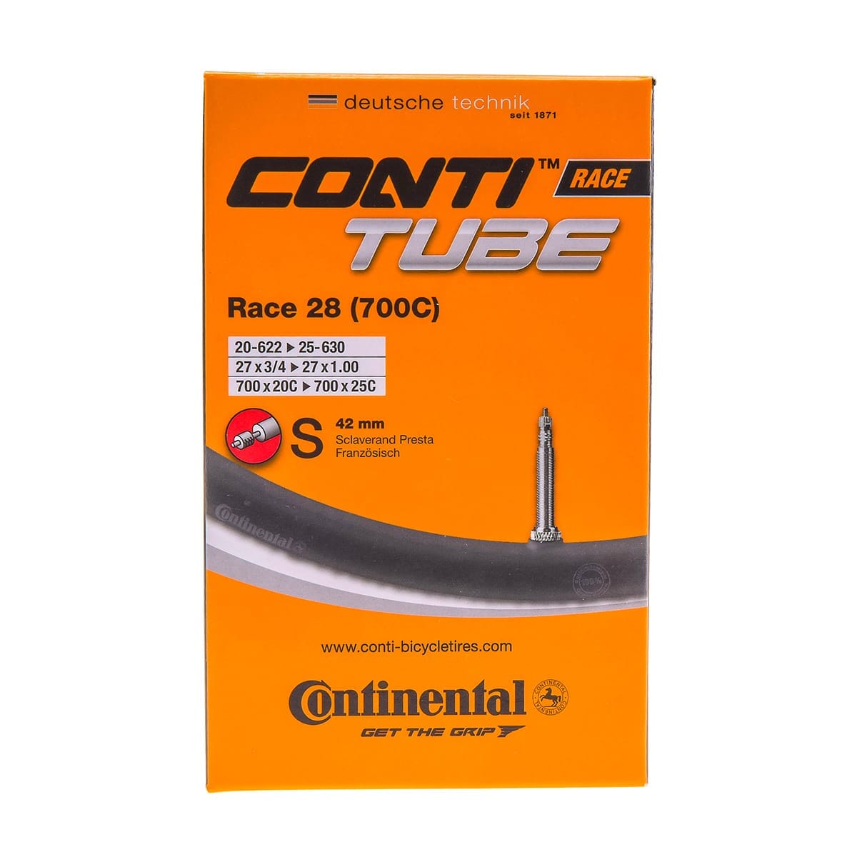 CONTINENTAL RACE sisäkumi 700x20/25c Presta