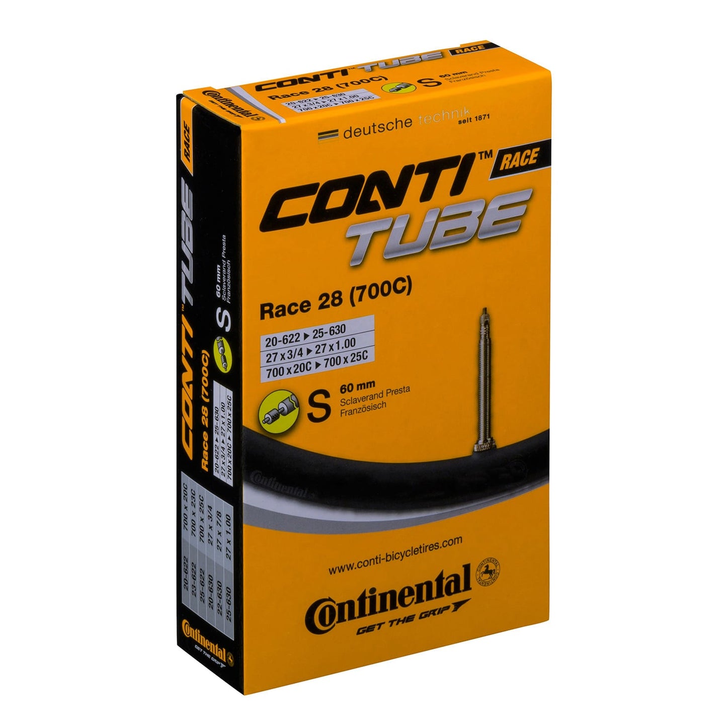 CONTINENTAL RACE sisäkumi 700x20/25c Presta