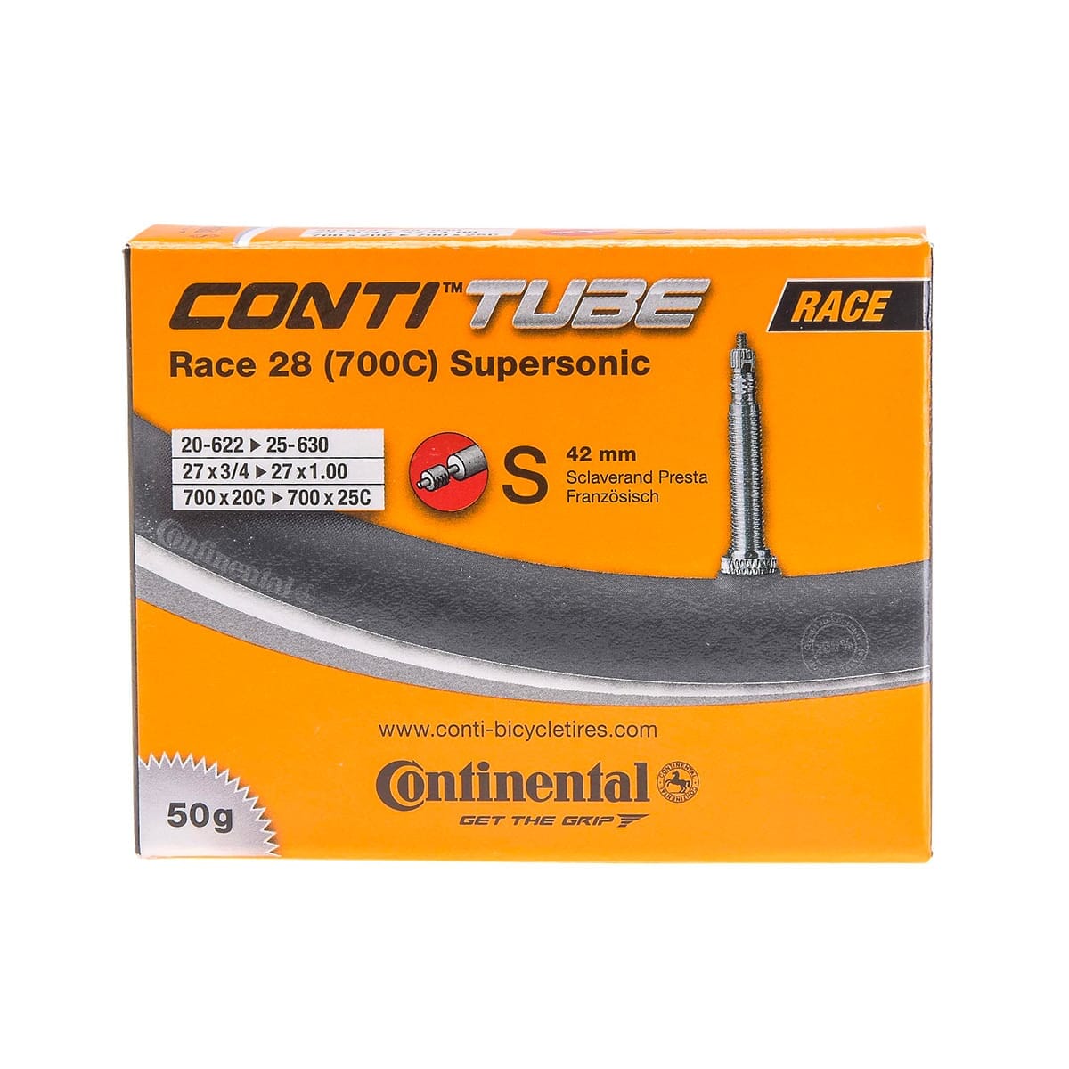 CONTINENTAL RACE SUPERSONIC sisäkumi 700x20/25c Presta