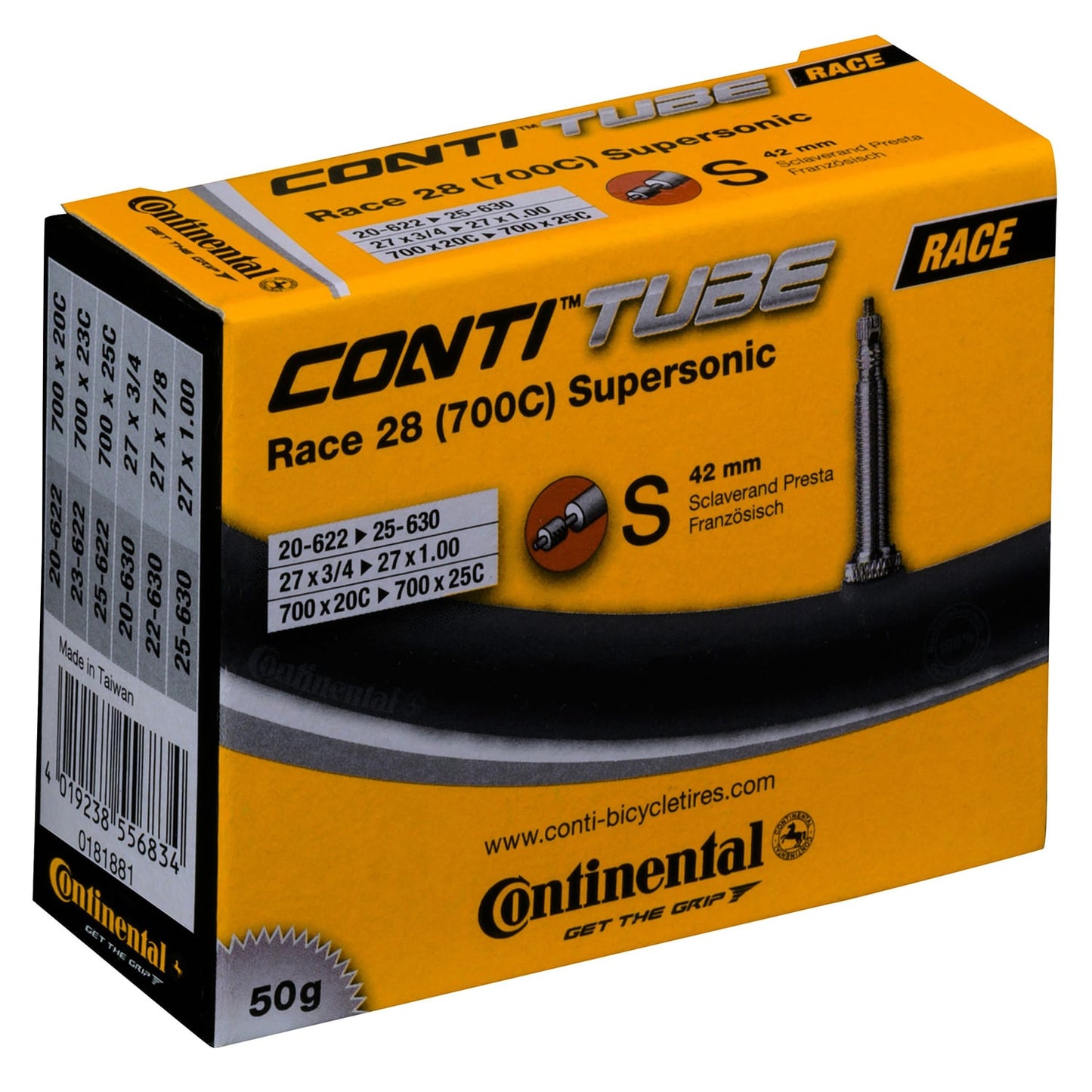 CONTINENTAL RACE SUPERSONIC sisäkumi 700x20/25c Presta