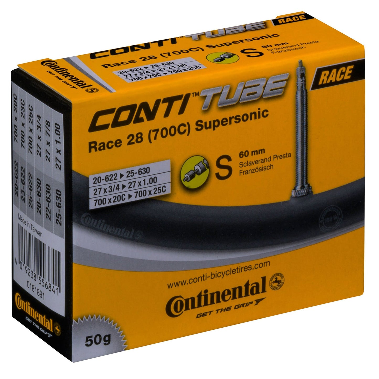 CONTINENTAL RACE SUPERSONIC sisäkumi 700x20/25c Presta