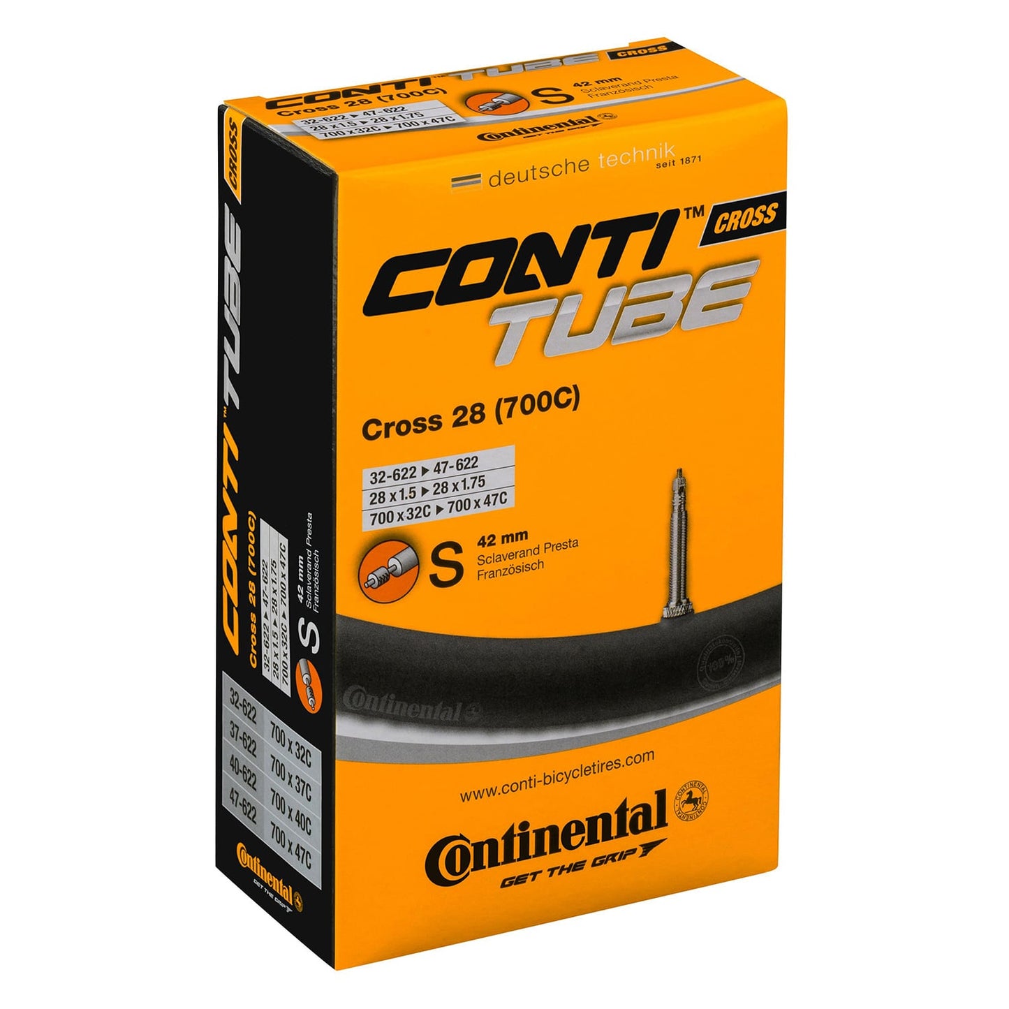 CONTINENTAL CROSS sisäputki 700x32/47 - 29x1.25/1.75 Presta