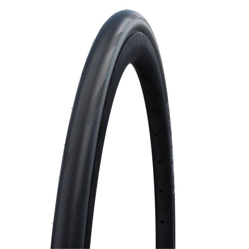 SCHWALBE ONE ADDIX Racguard 700x25c TubeType Soft Musta rengas