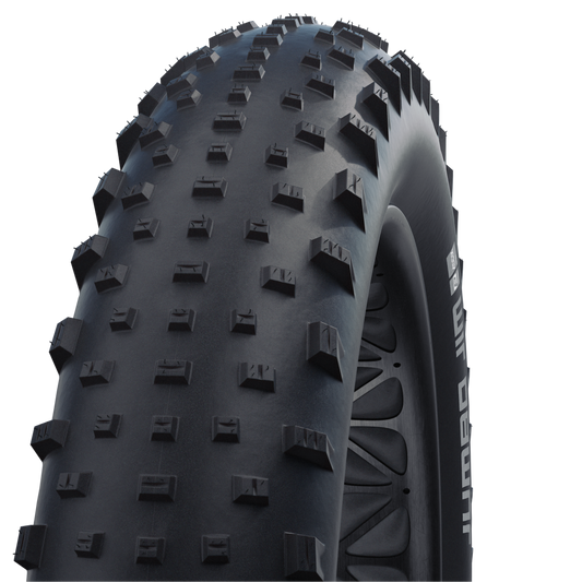 SCHWALBE JUMBO JIM 26x4.00 ADDIX SPEEDGRIP SUPERGROUND Tubeless Ready Pehmeä musta rengas