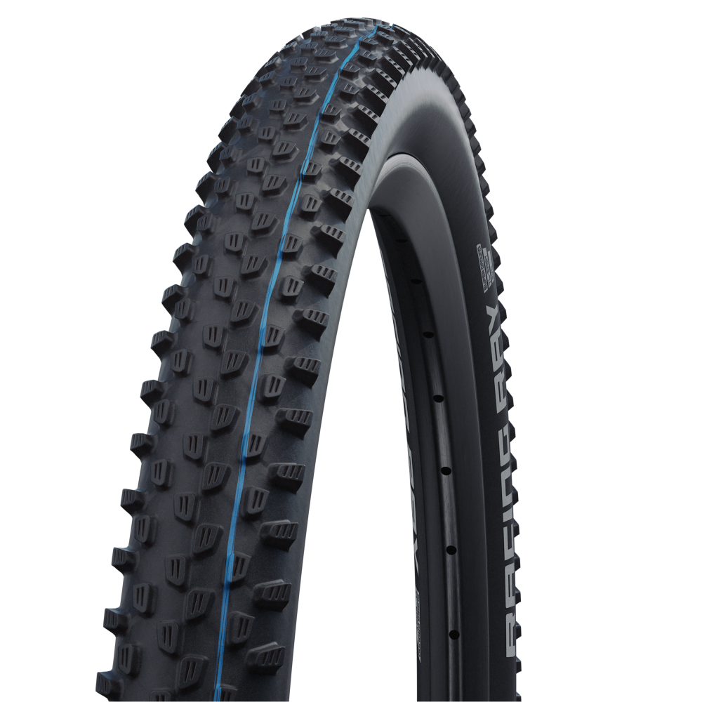 SCHWALBE RACING RAY 29x2.25 ADDIX SPEEDGRIP SUPERGROUND Tubeless Ready Soft Musta rengas