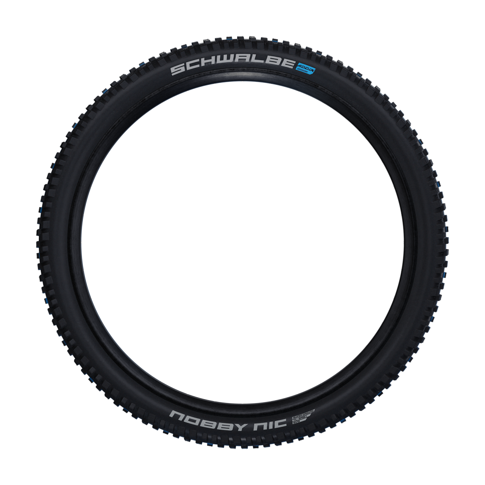 SCHWALBE NOBBY NIC 29x2.40 ADDIX SOFT SUPERGROUND Tubeless Ready Soft Musta rengas