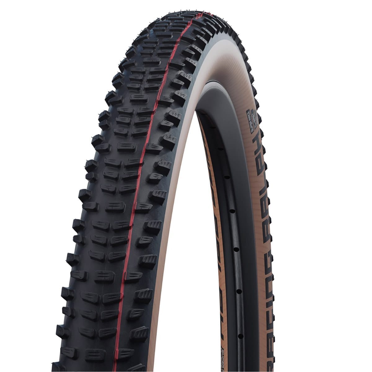 SCHWALBE RACING RALPH 29x2.25 ADDIX SPEED SUPERRACE Tubeless Ready Soft Musta/ruskea rengas