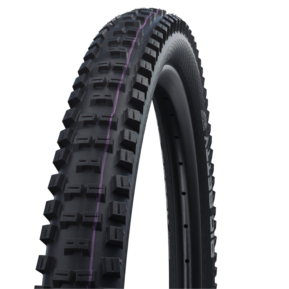 SCHWALBE BIG BETTY 29x2.40 ADDIX ULTRASOFT SUPERDOWNHILL Tubeless Ready Pehmeä musta rengas