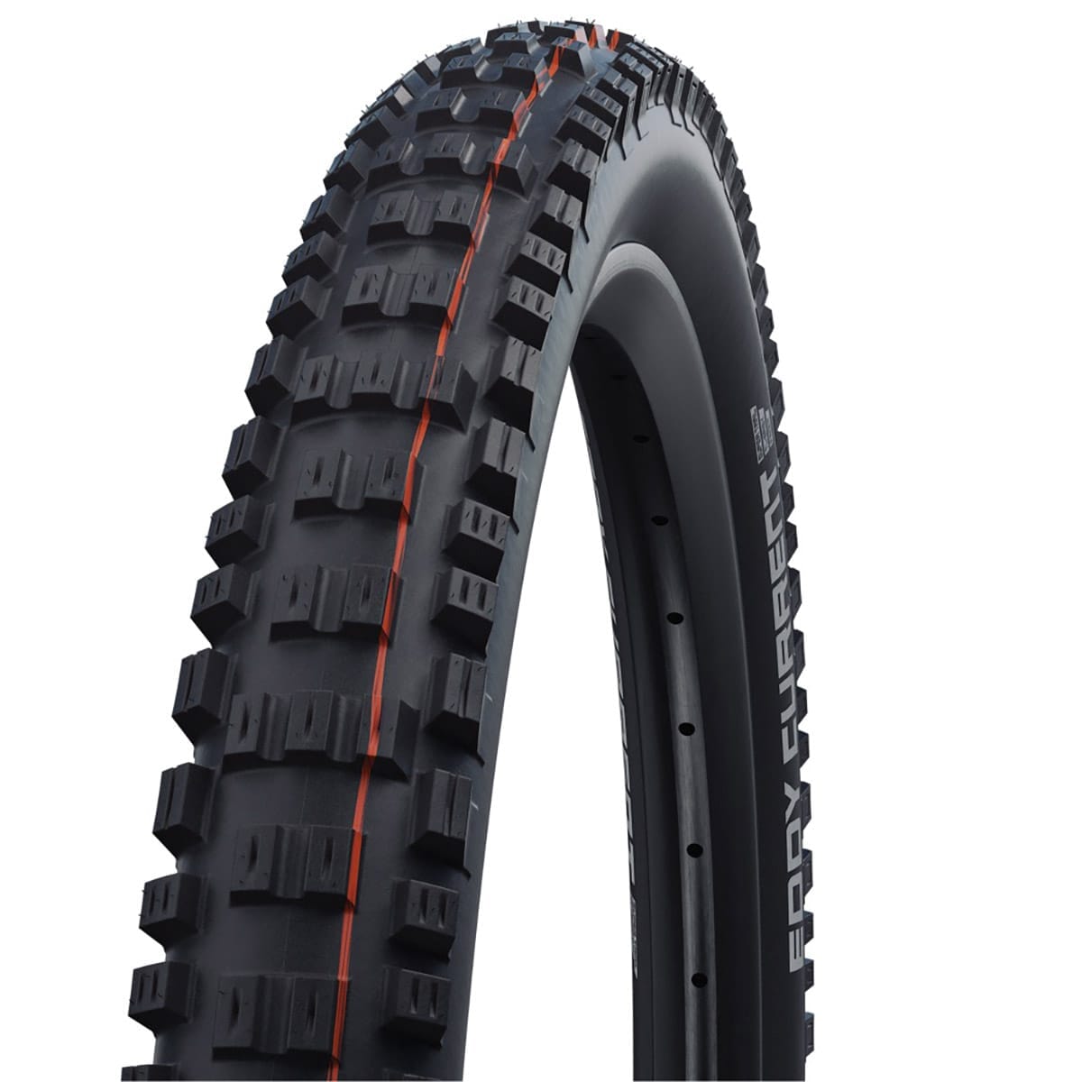 SCHWALBE EDDY CURRENT FRONT 27.5x2.80 ADDIX SOFT SUPERTRAIL Tubeless Ready Soft Musta rengas