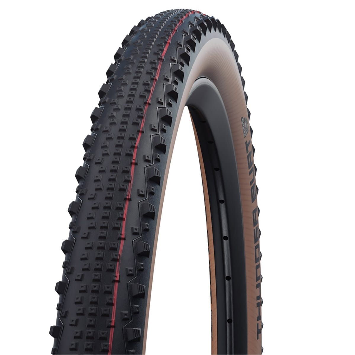 SCHWALBE THUNDER BURT 29x2.10 ADDIX SPEED SUPERRACE Tubeless Ready pehmeä musta/ruskea rengas