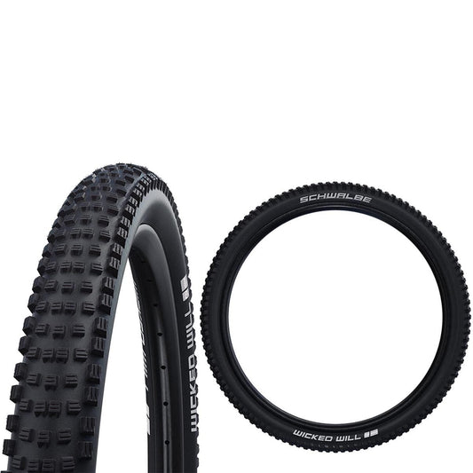 SCHWALBE WICKED WILL 29x2.60 ADDIX PERFORMANCE TubeType Soft Musta rengas