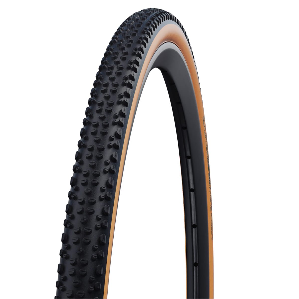 SCHWALBE X-ONE ALLROUND ADDIX RaceGuard 700x33c rengas Tubeless Ready Beige