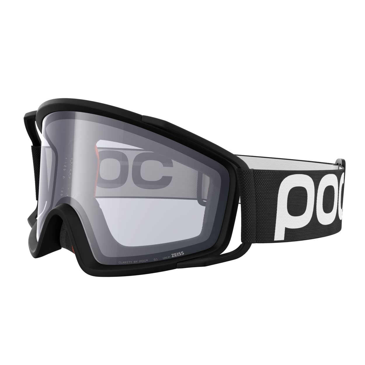 POC ZYGON suojalasit Musta Clarity Screen Universal Pilvinen harmaa