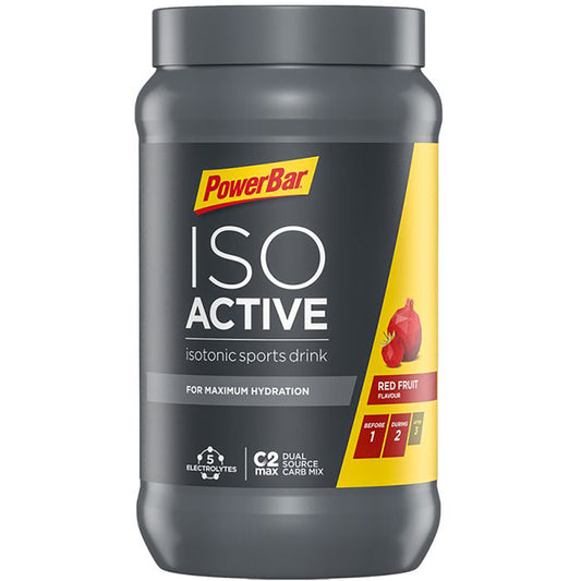 POWERBAR ISOACTIVE energiajuoma (600 g) Punaiset hedelmät)