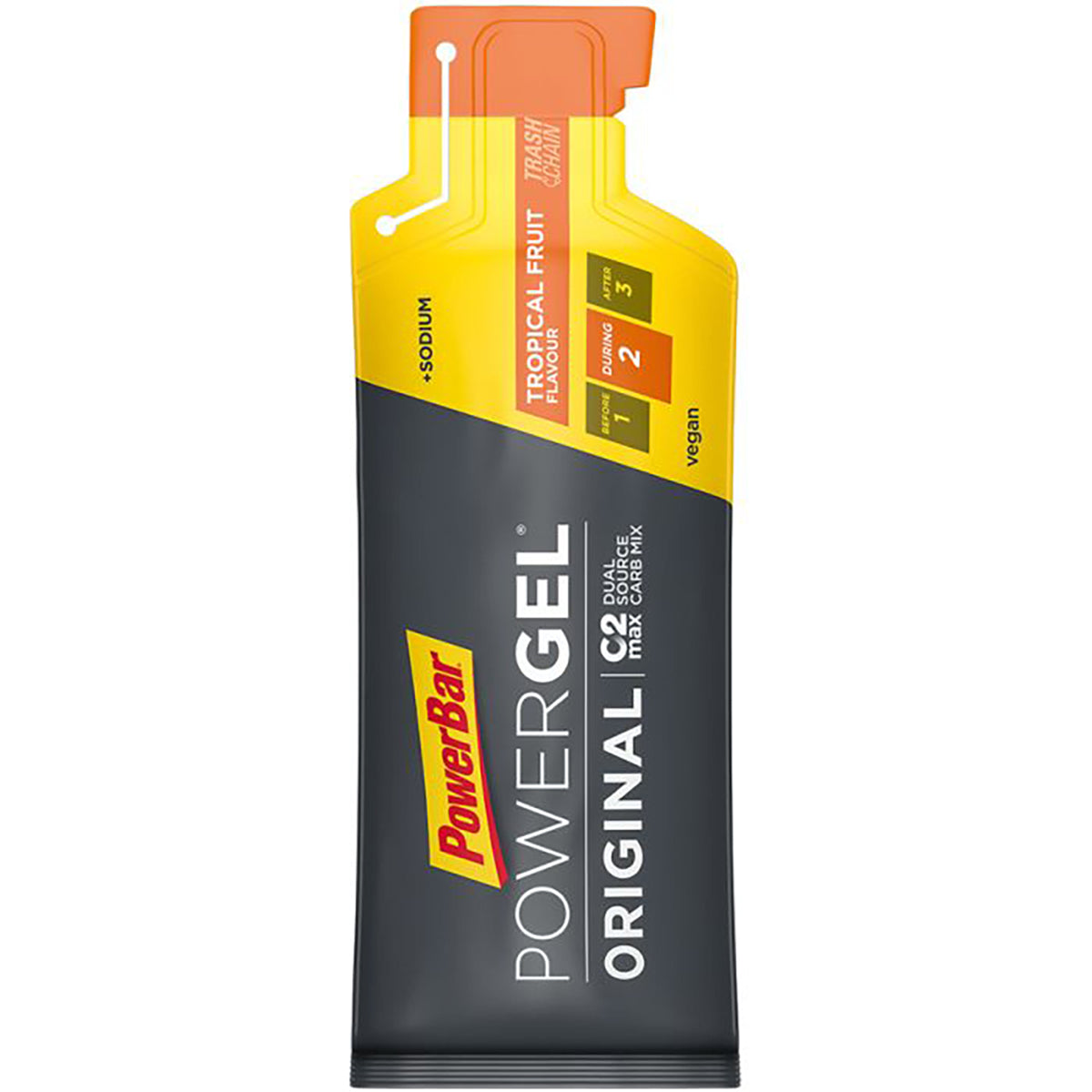 POWERBAR POWERGEL ORIGINAL energiageeli (41 g) Trooppinen hedelmä (41 g)