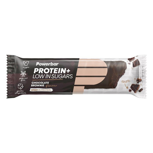 POWERBAR PROTEIINI PLUS LOW SUGAR palautuspatukka (35 g) Suklaa Brownie (35 g)