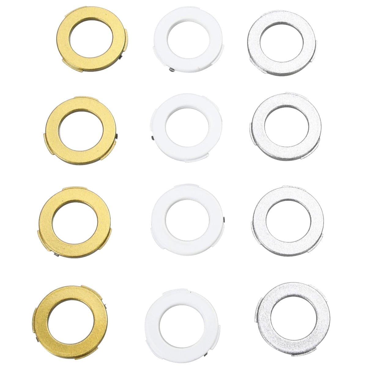 Kit de 6 Oeillets MAGURA pour Étriers 4 Pistons Blanc, Or, Argent