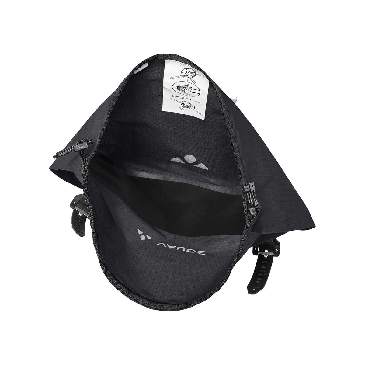 VAUDE AQUA BOX LIGHT 4 L ohjaustankolaukku musta