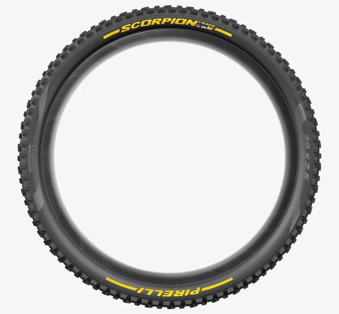 PIRELLI SCORPION RACE ENDURO M 29x2.5 Tubeless Ready Soft Musta/Keltainen rengas 4191200