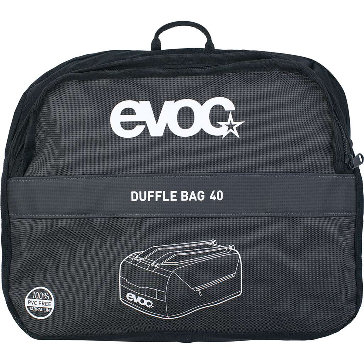 EVOC DUFFLE 40 matkalaukku musta