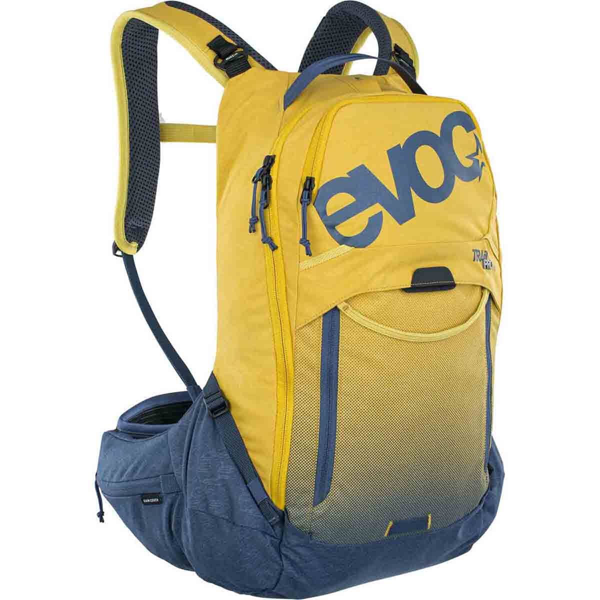 Sac à Dos avec Dorsale EVOC TRAIL PRO 16L Jaune/Bleu