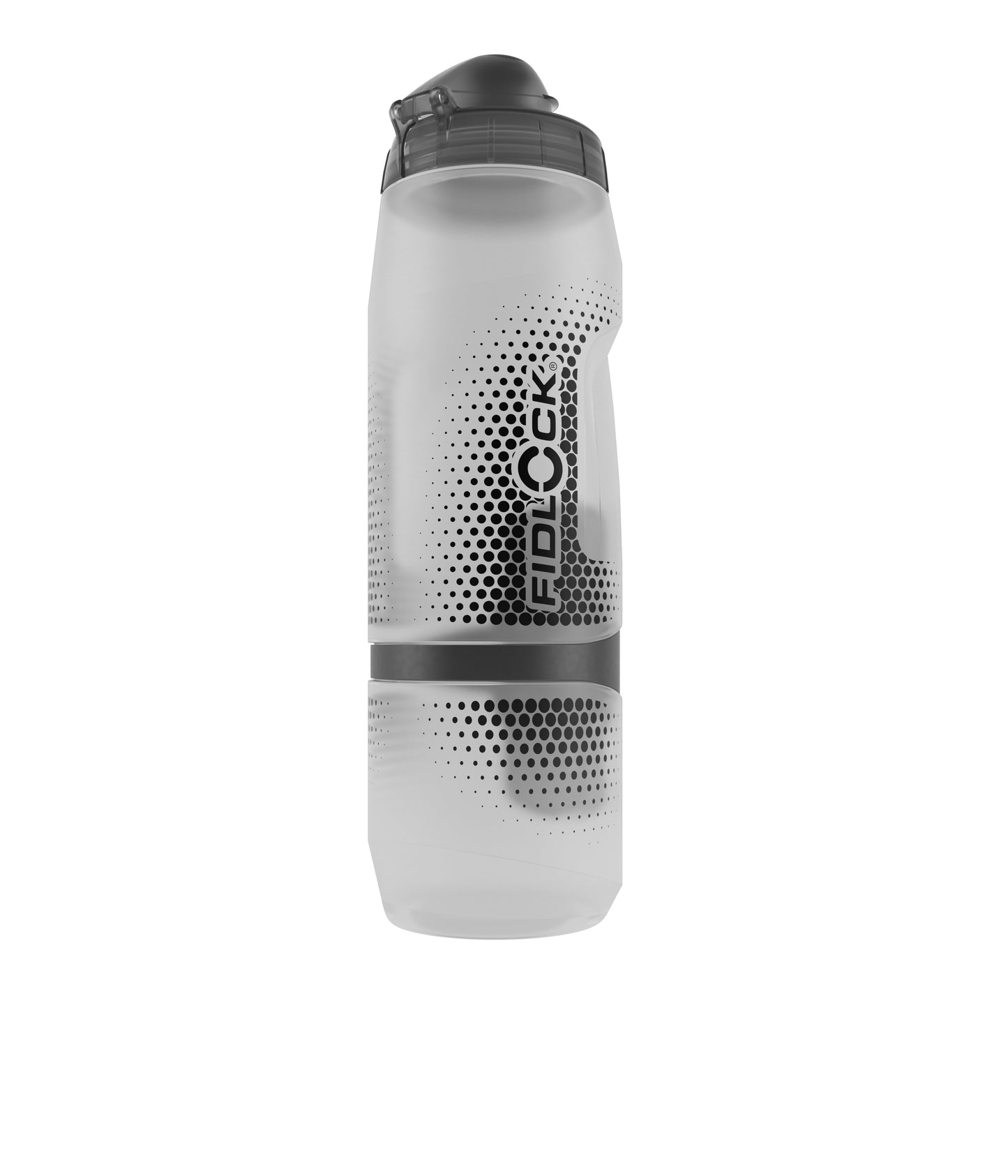 Pullo- ja pullonkantopakkaus FIDLOCK TWIST BIKE BASE 800 ml Läpinäkyvä