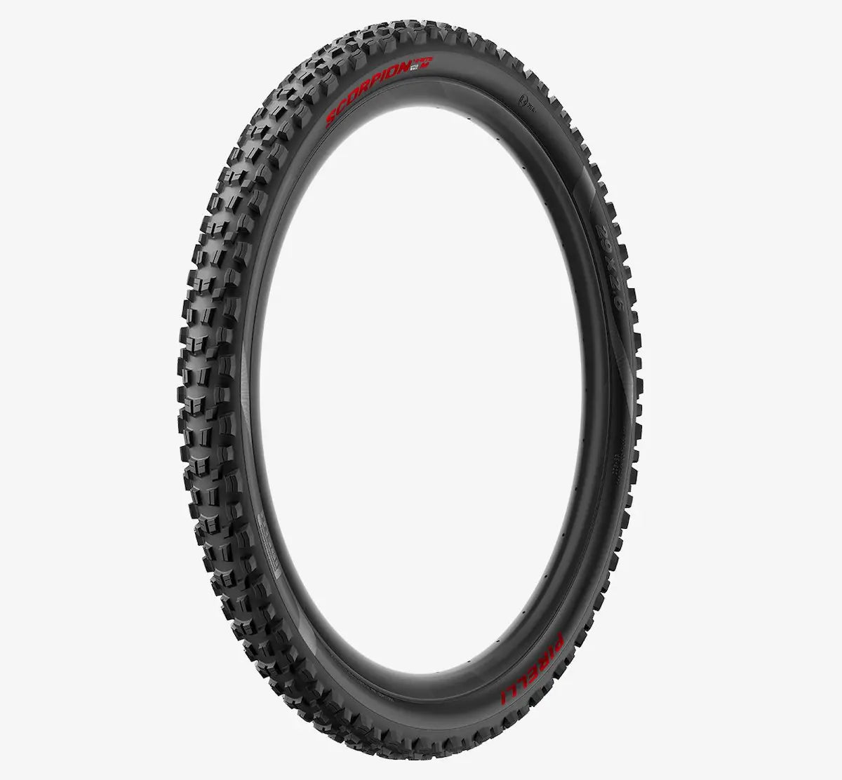 PIRELLI SCORPION E-MTB M 29x2.6 Tubeless Ready Soft Musta/punainen 4355700 rengas