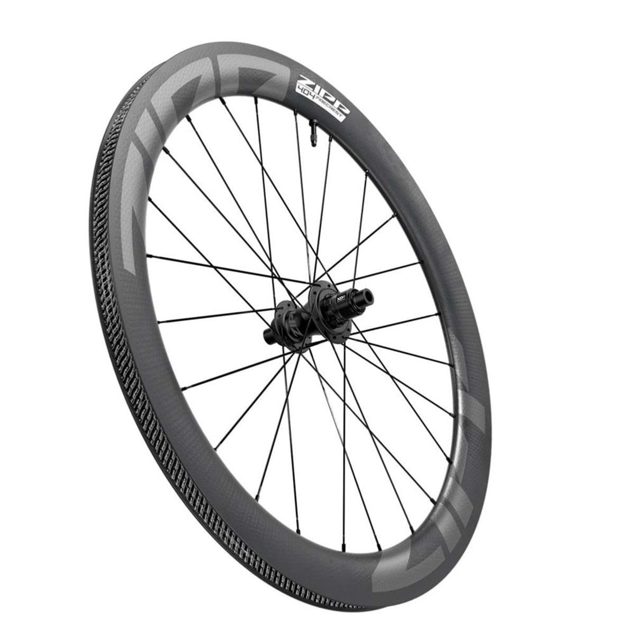 ZIPP 404 DISC takapyörä letkuttomilla renkailla (keskilukko).